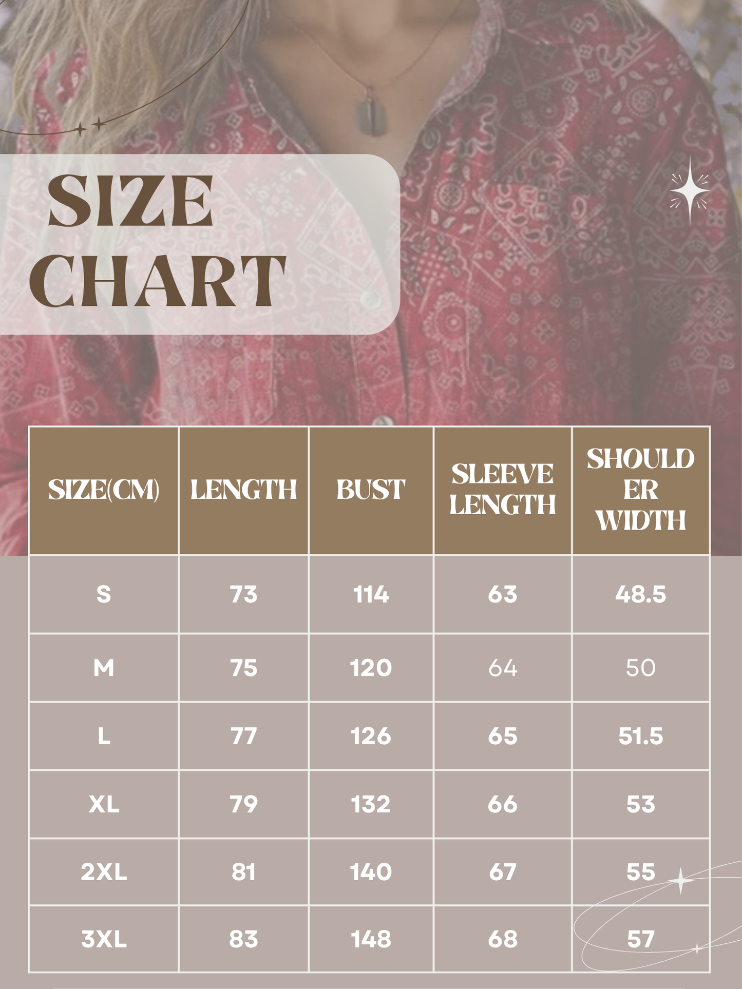 Marie | Vintage Printed Blouse for Women with Loose Fit and Long Sleeves