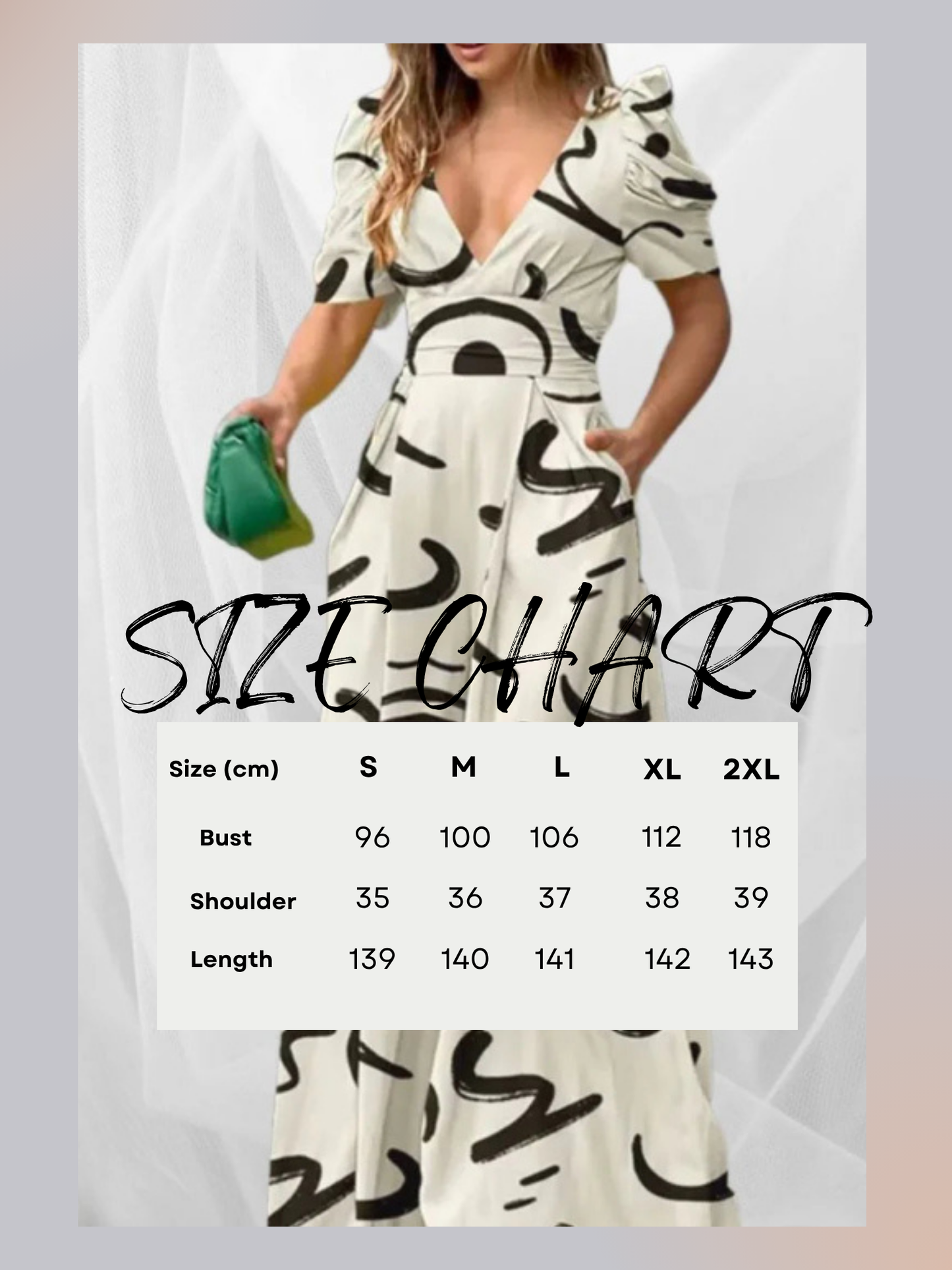 Jumpsuit V-Neck Wide Leg  – Stylish & Versatile