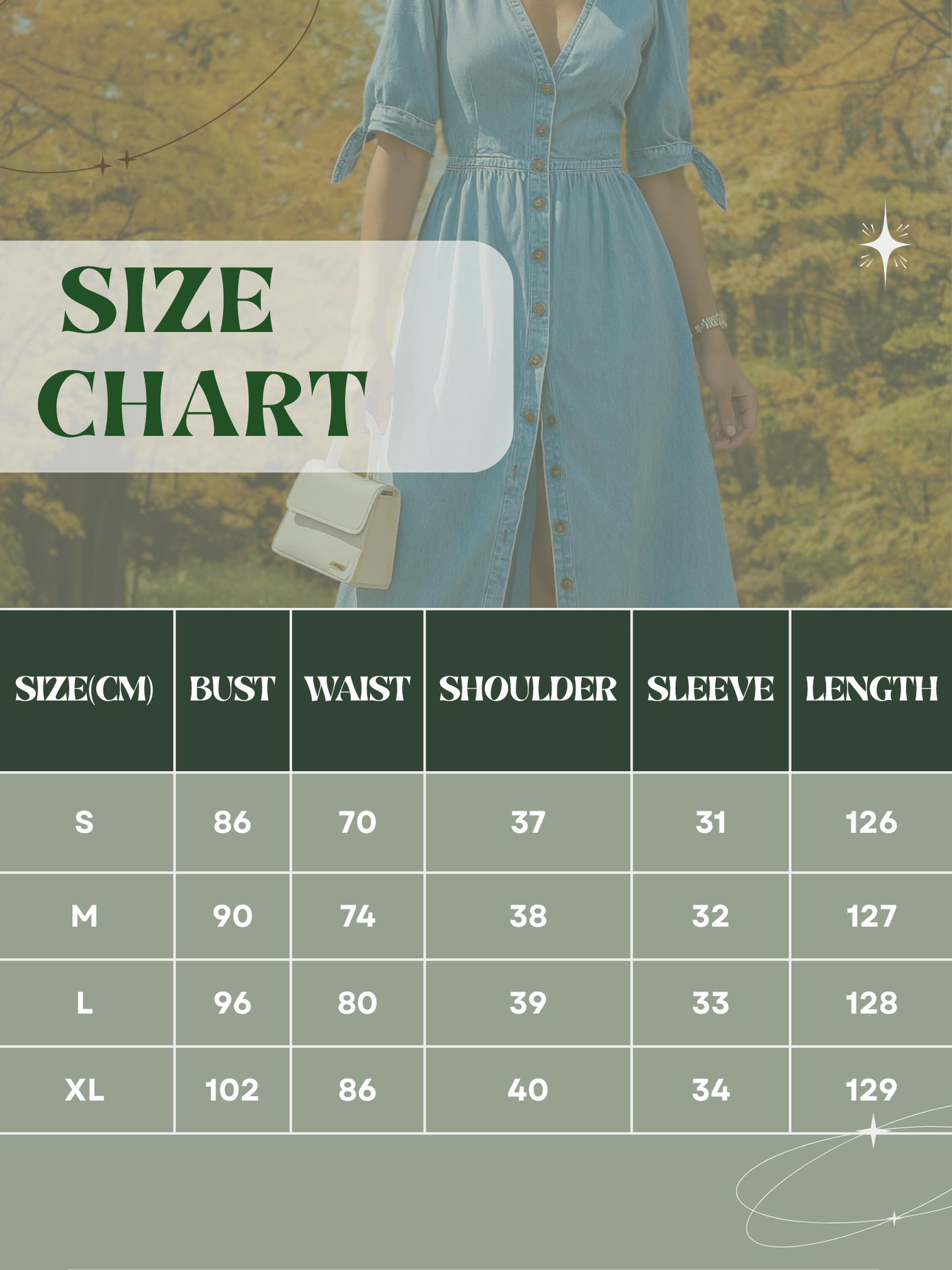 Clara | Elegant Women's V-Neck Summer Dress with Wooden Buttons and Tailored Fit