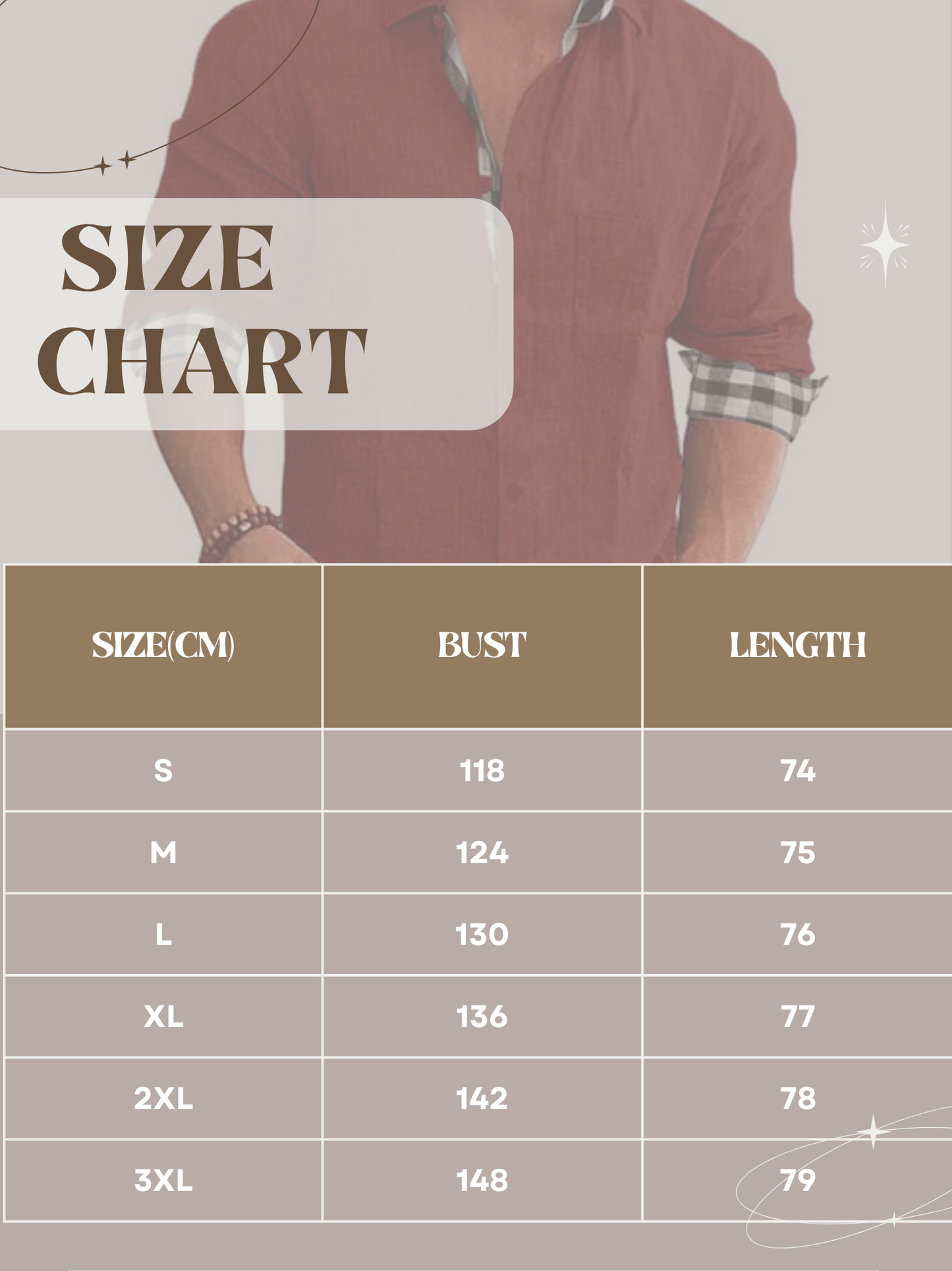 Long Sleeve Shirt for Men | Checked Design