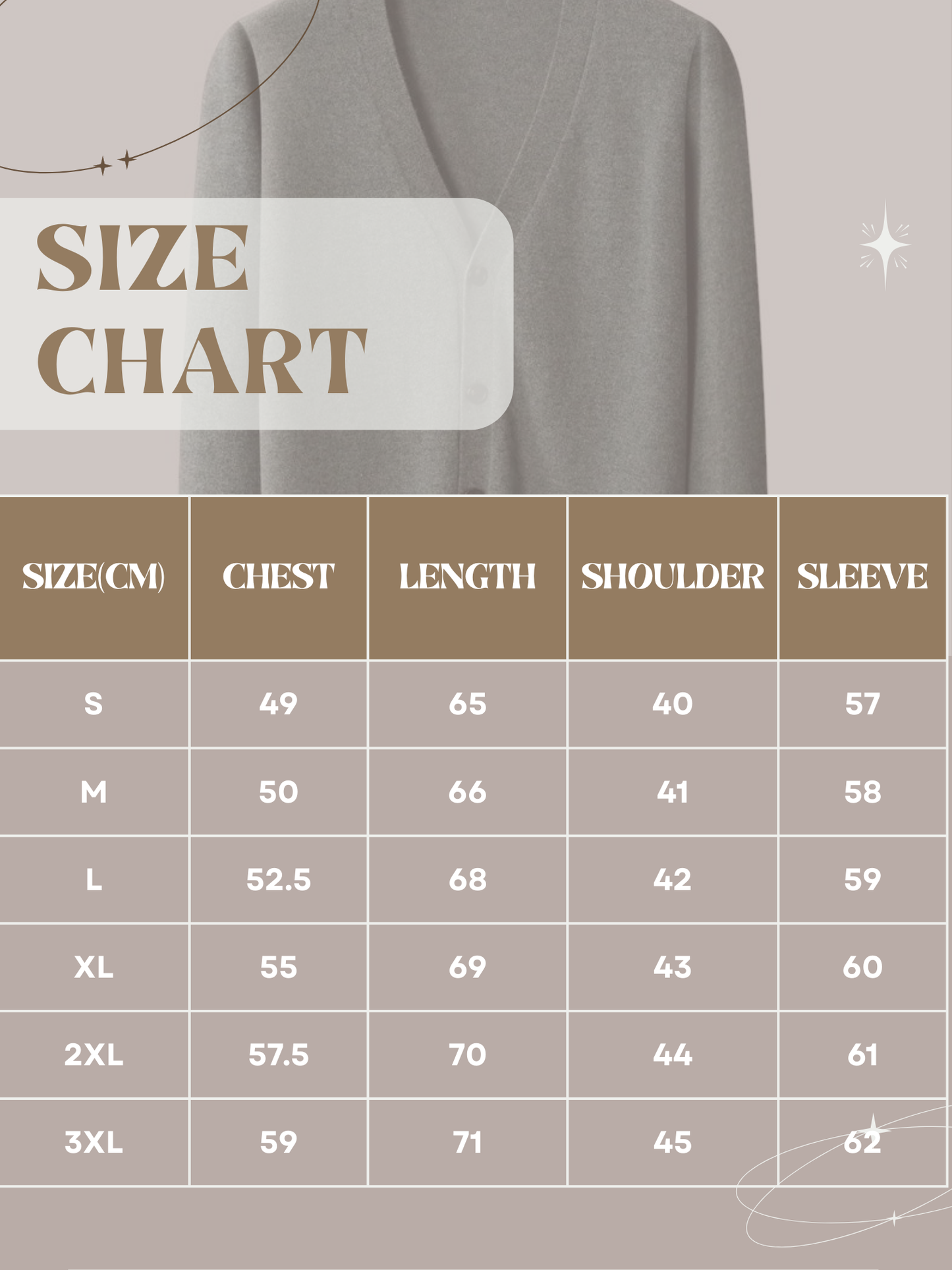 Men's Cardigan, Knitted, Classic Button Design | Lightweight