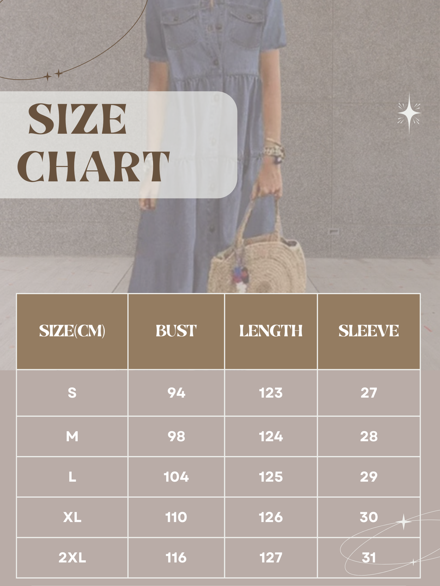 Women's Cotton Summer Dress with Button Closure and Flared Fit