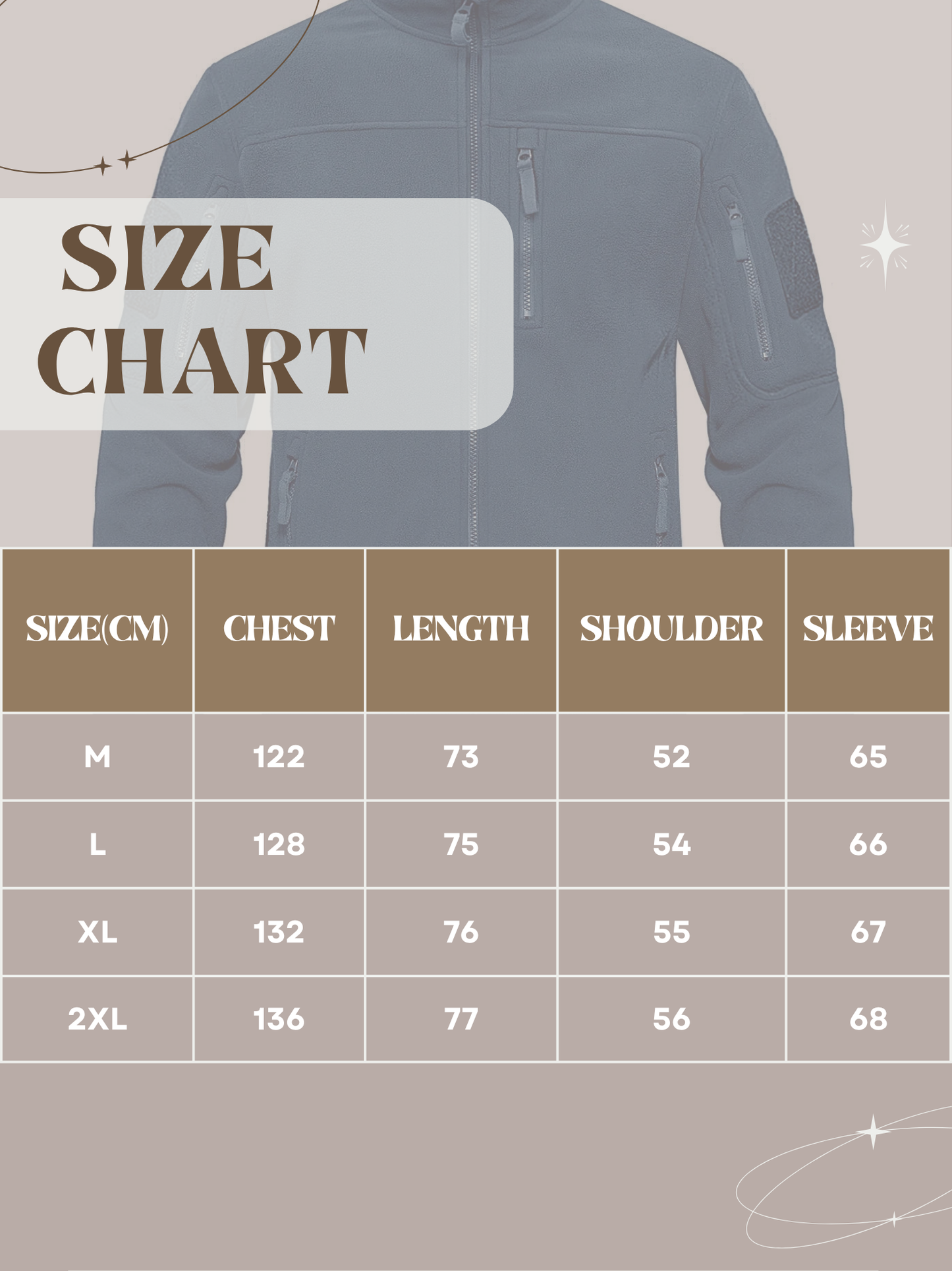 Fleece Jacket For Men | Thermal, High-Collared | Regular Fit