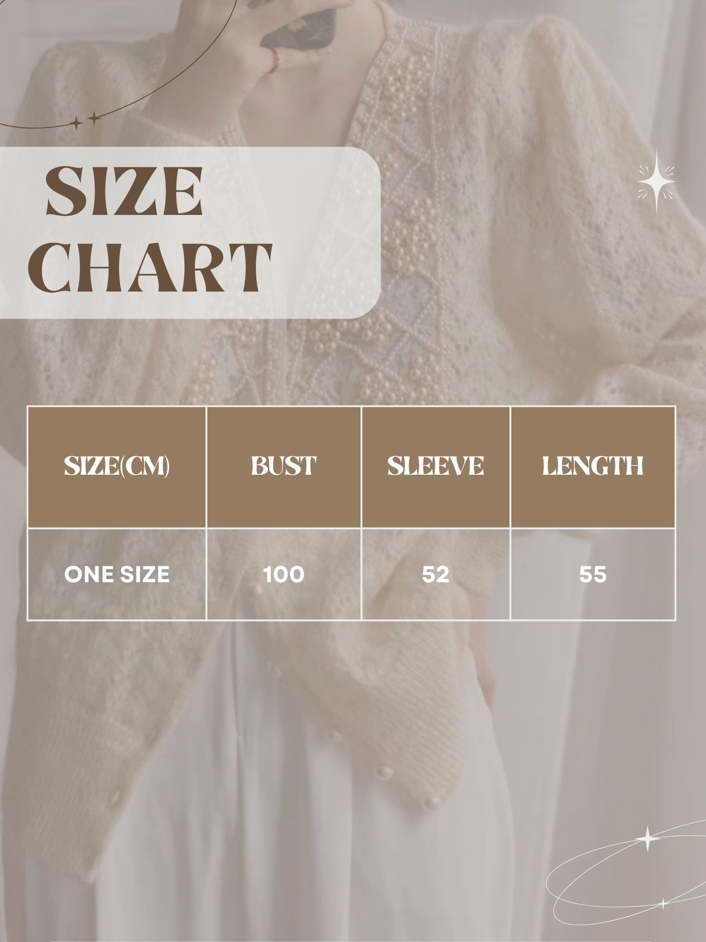 Knit Coat for Women | Pearl Button Detail