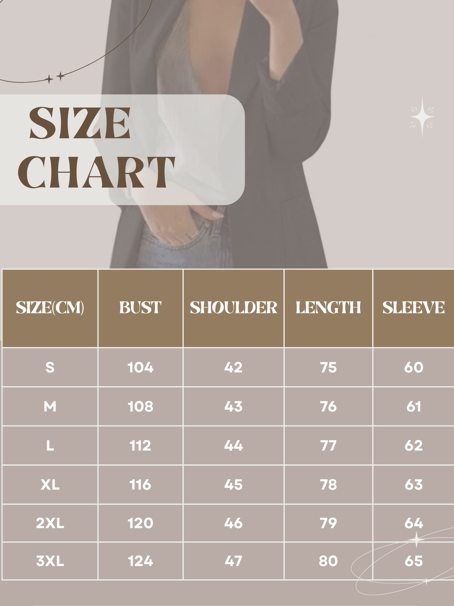 Blazer for Women | Long Sleeve Elegant Design