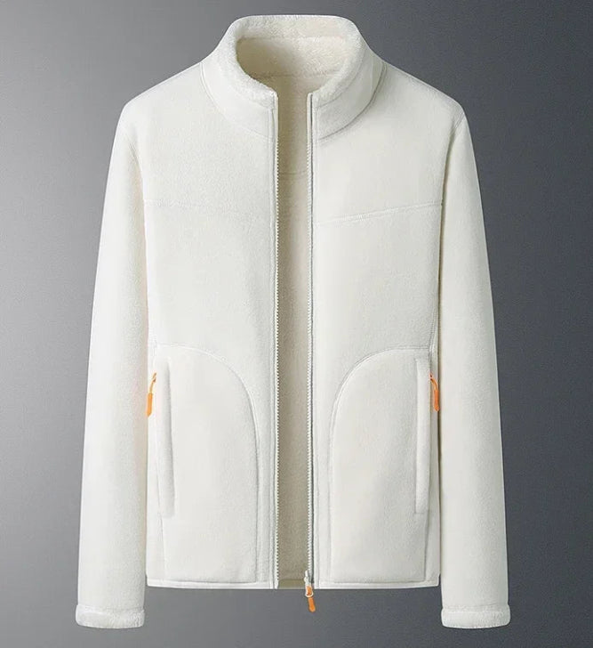 Ski Jacket for Women, High Collar, Water-Resistant | Winter | Beige