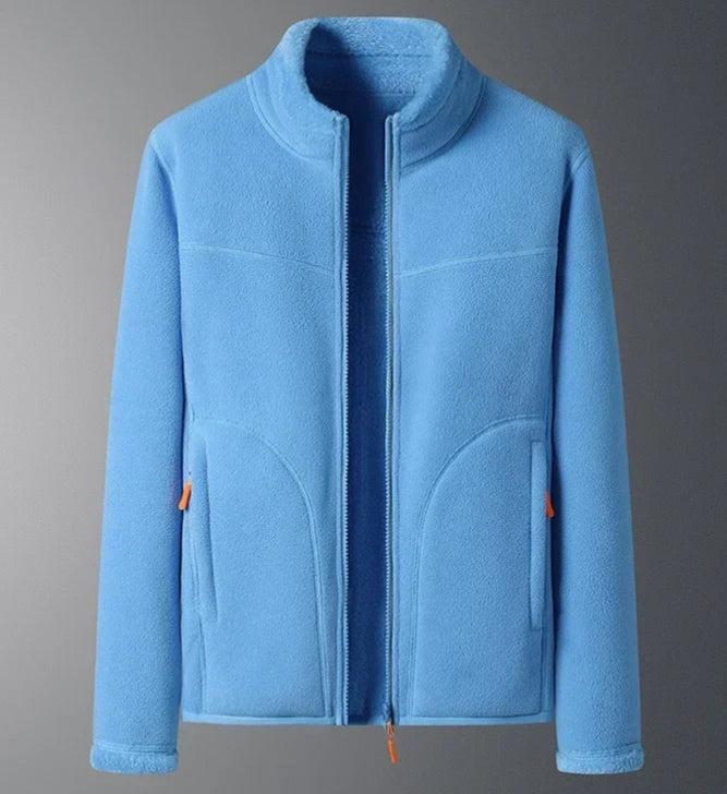 Ski Jacket for Women, High Collar, Water-Resistant | Winter | Blue