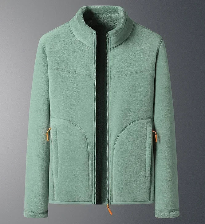 Ski Jacket for Women, High Collar, Water-Resistant | Winter | Green