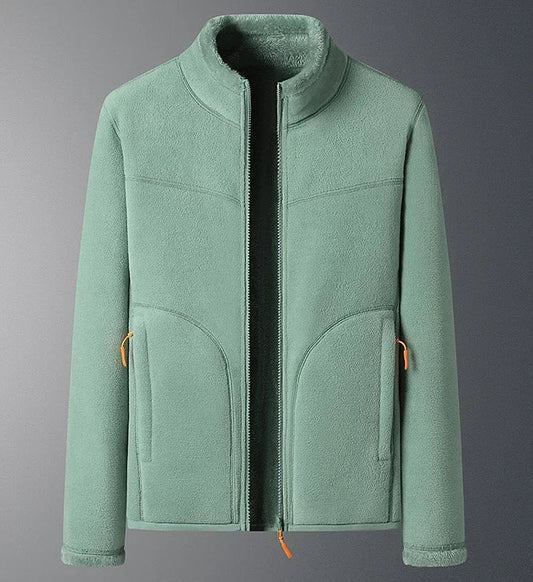 Ski Jacket for Women, High Collar, Water-Resistant | Winter | Green