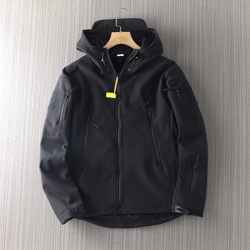 Softshell Jacket for Men | Water-Resistant, Hooded | 2