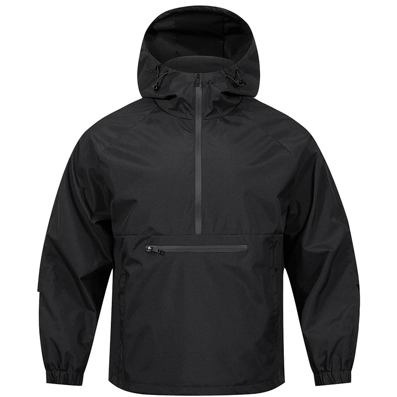 Softshell lightweight Jacket for Men | Waterproof | Black