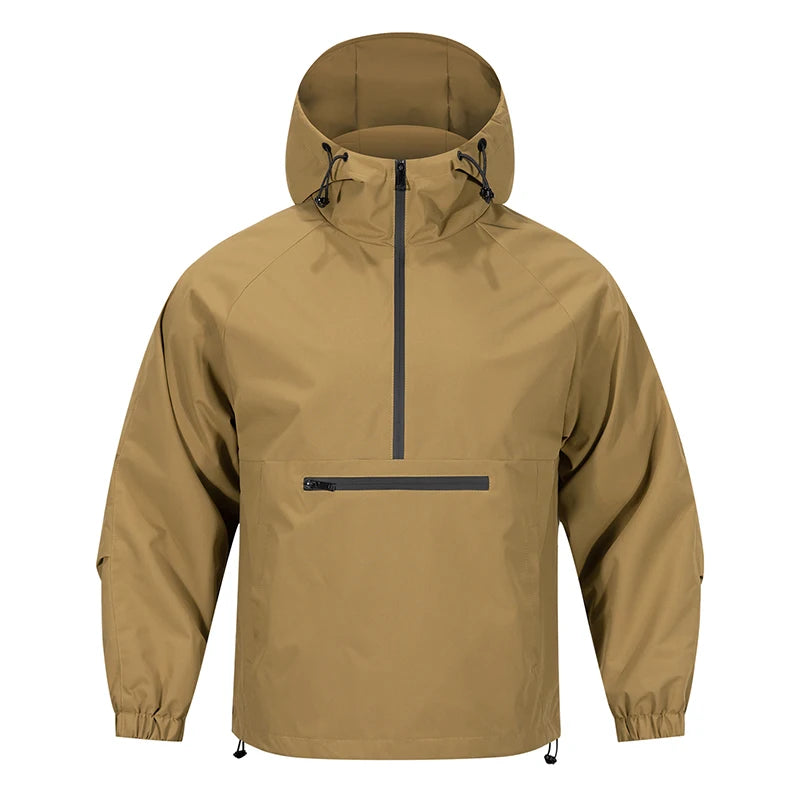 Softshell lightweight Jacket for Men | Waterproof | Khaki
