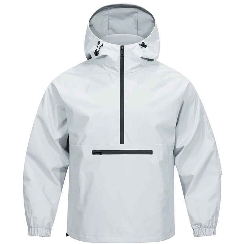 Softshell lightweight Jacket for Men | Waterproof | Light gray