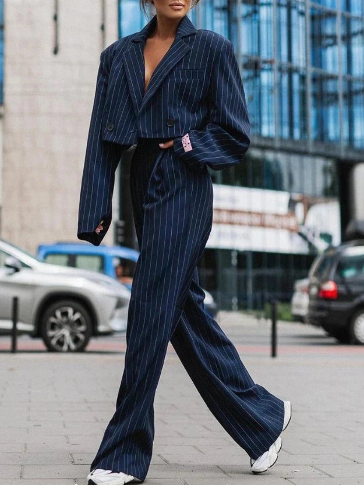 Suit Set for Women | Tailored Fit, Modern Design | Dark Blue1