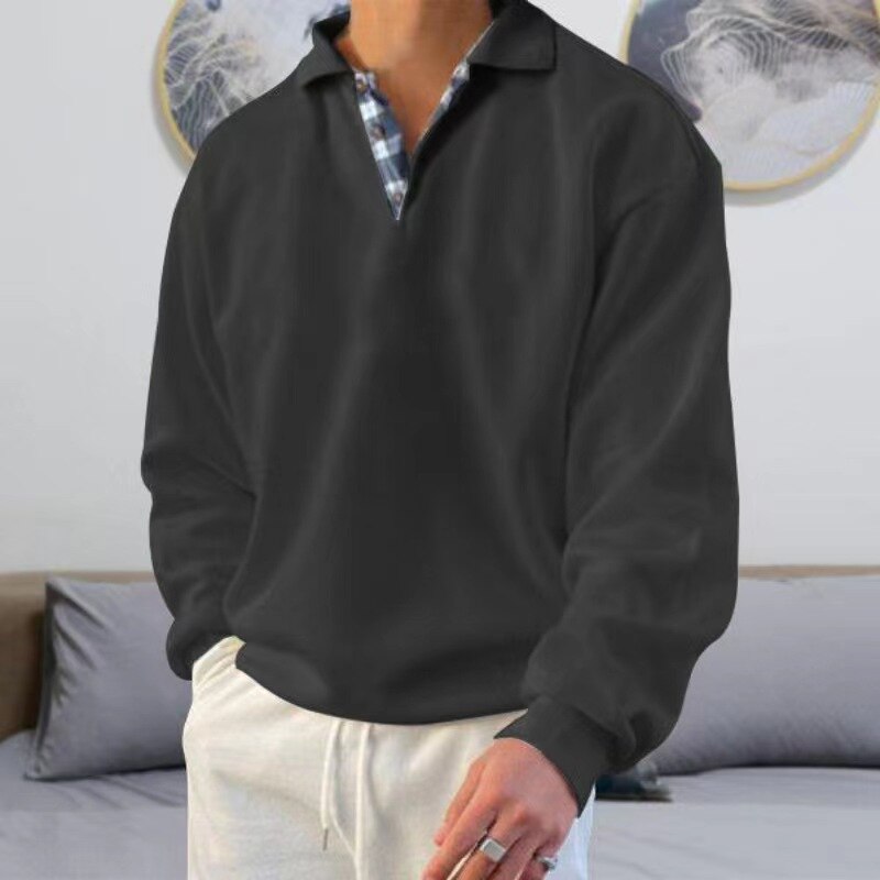 Summer Sweater For Men | Lightweight and Breathable | Black