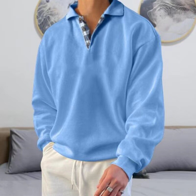Summer Sweater For Men | Lightweight and Breathable | Light Blue