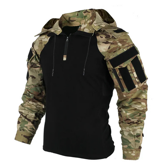 Tactical Softshell Jacket for Men | Hooded 0