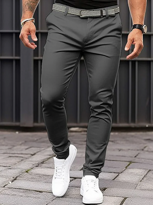 Tailored Fit Trouser for Men | Summer | Dark Gray