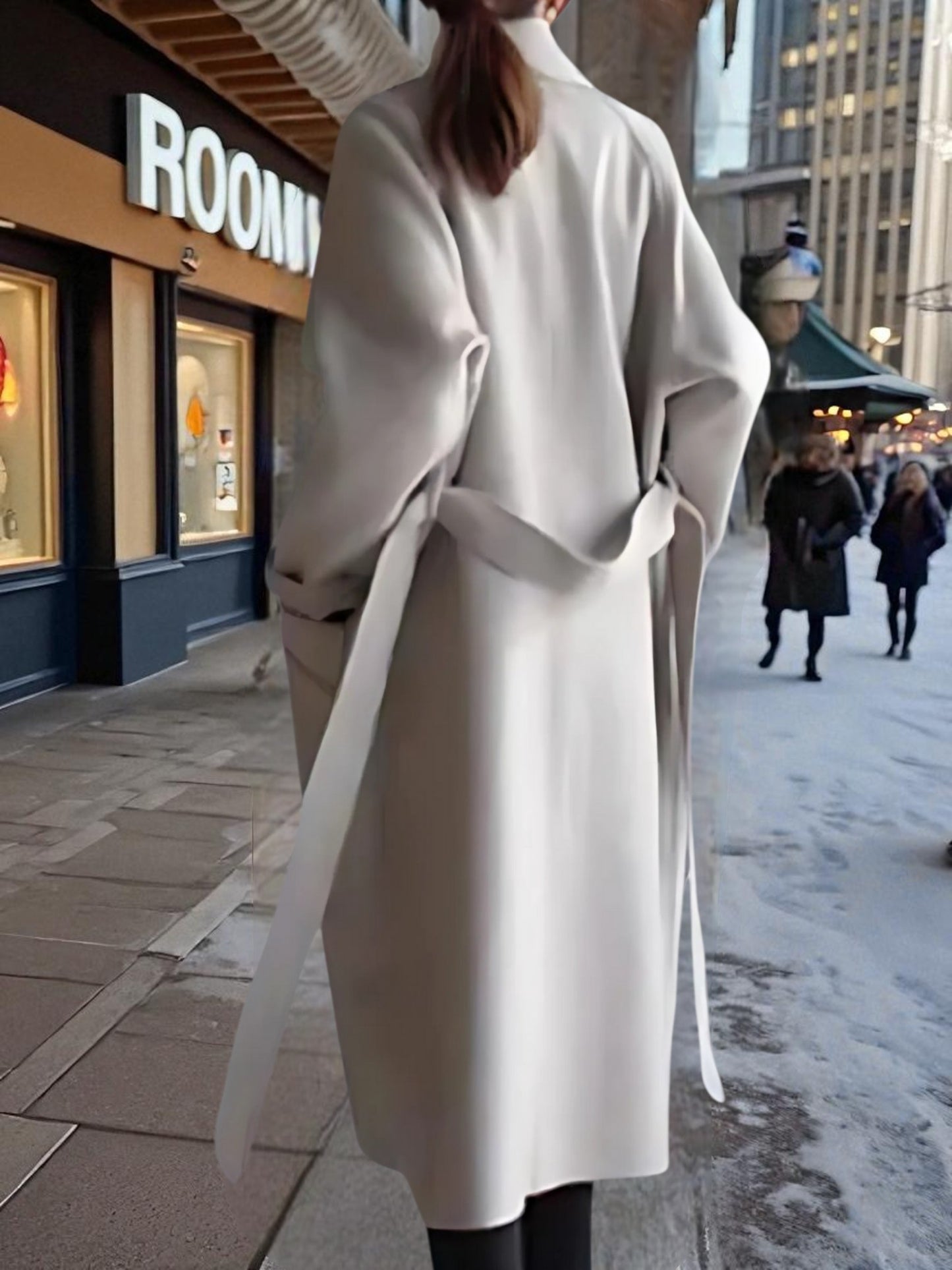 Trench Coat | Button Closure | Beige 1