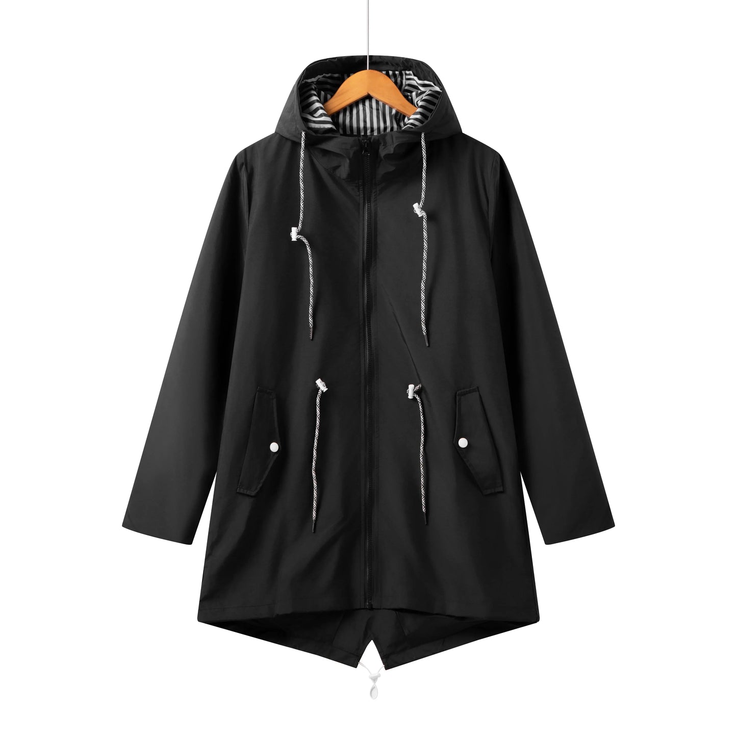 Trench Coat Women, Hooded, Water-Resistant | Regular Fit 1