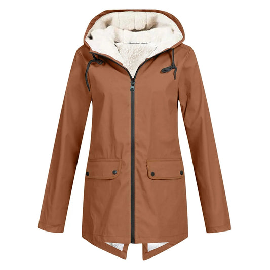 Trench Coat for Men & Women | Water-Resistant, Hooded | Winter 0