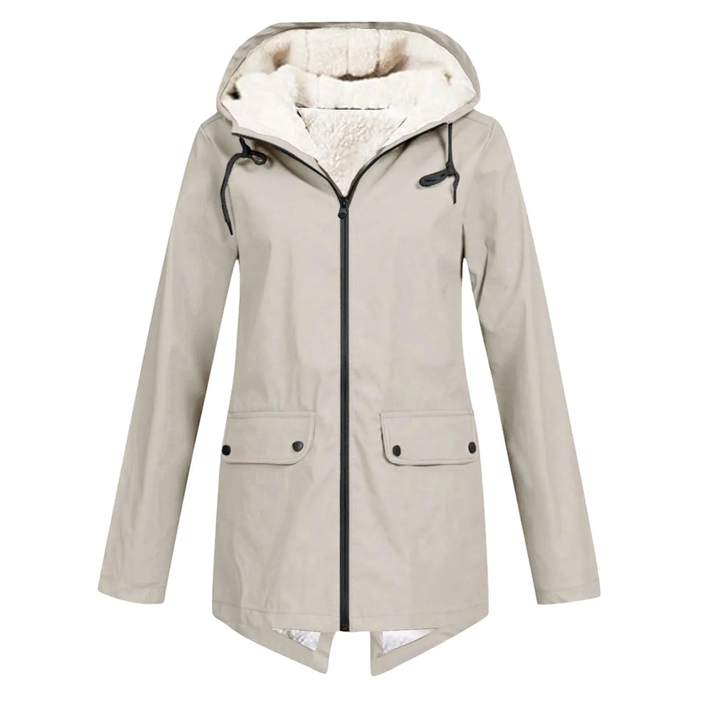 Trench Coat for Men & Women | Water-Resistant, Hooded | Winter 5