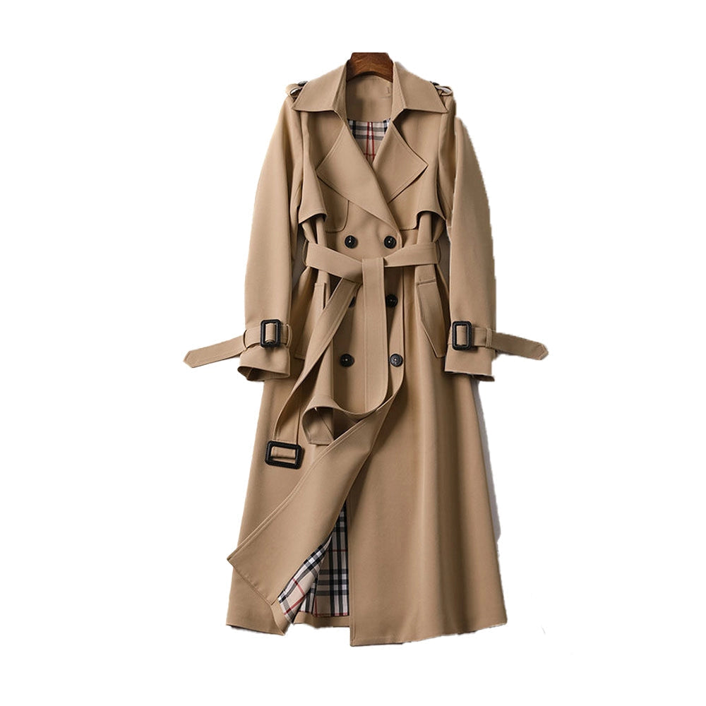 Trench Coat for Women | Double-Breasted | Beige