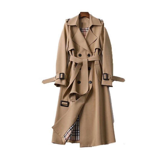 Trench Coat for Women | Double-Breasted | Beige