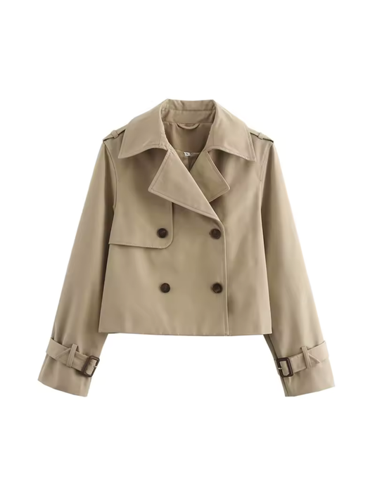 Trench Coat for Women, Waterproof, Adjustable Waist | Transitional Season 0