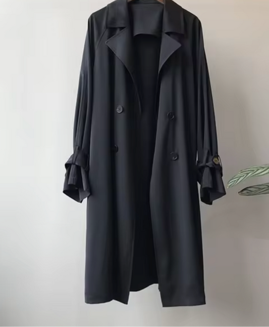 Trench Coat for Women | Water-Resistant, Double-Breasted | Transitional 0