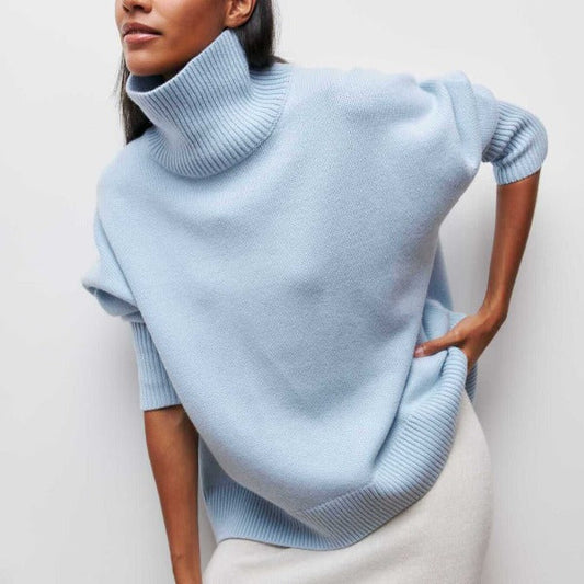 Turtleneck Sweater for Women | Casual Fit | Winter
