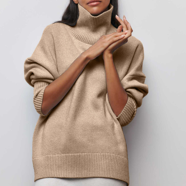Turtleneck Sweater for Women | Casual Fit | Winter