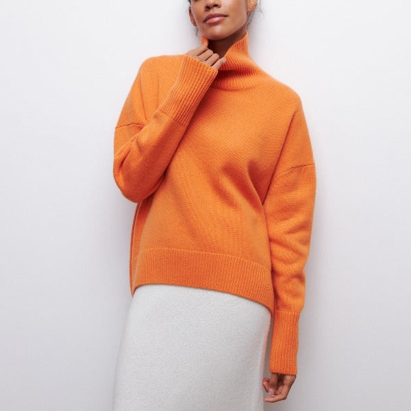Turtleneck Sweater for Women | Casual Fit | Winter