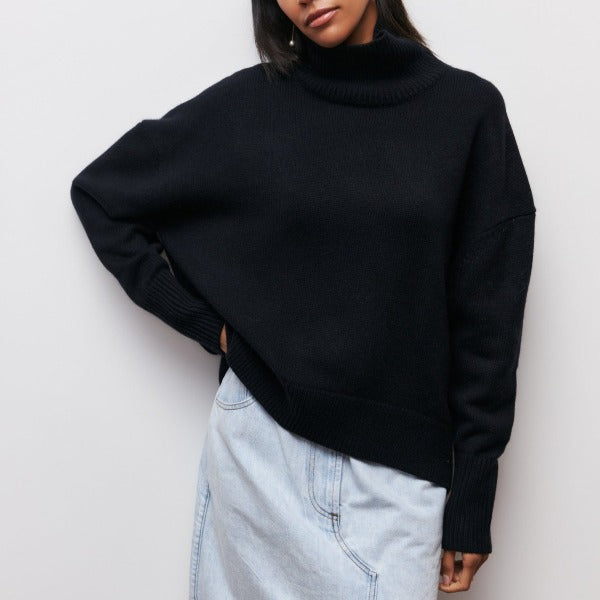 Turtleneck Sweater for Women | Casual Fit | Winter
