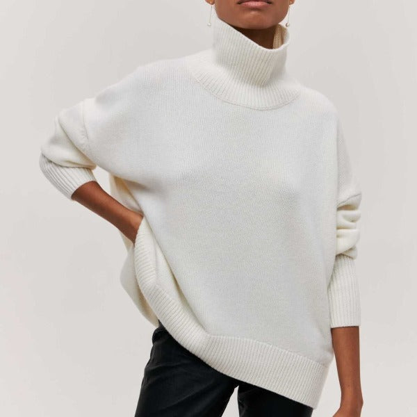 Turtleneck Sweater for Women | Casual Fit | Winter
