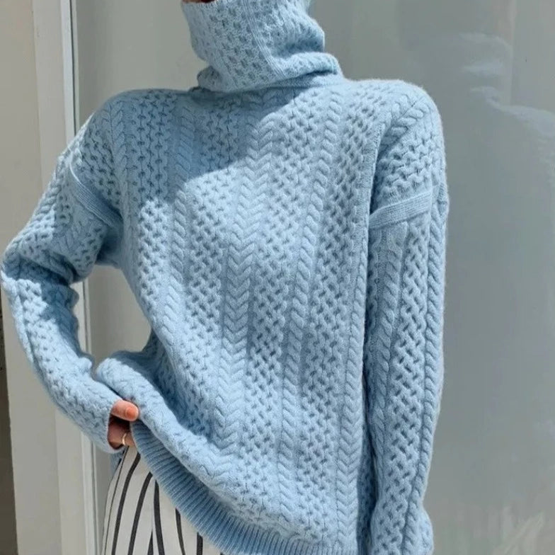 Turtleneck Sweater for Women | Fitted | Winter 0