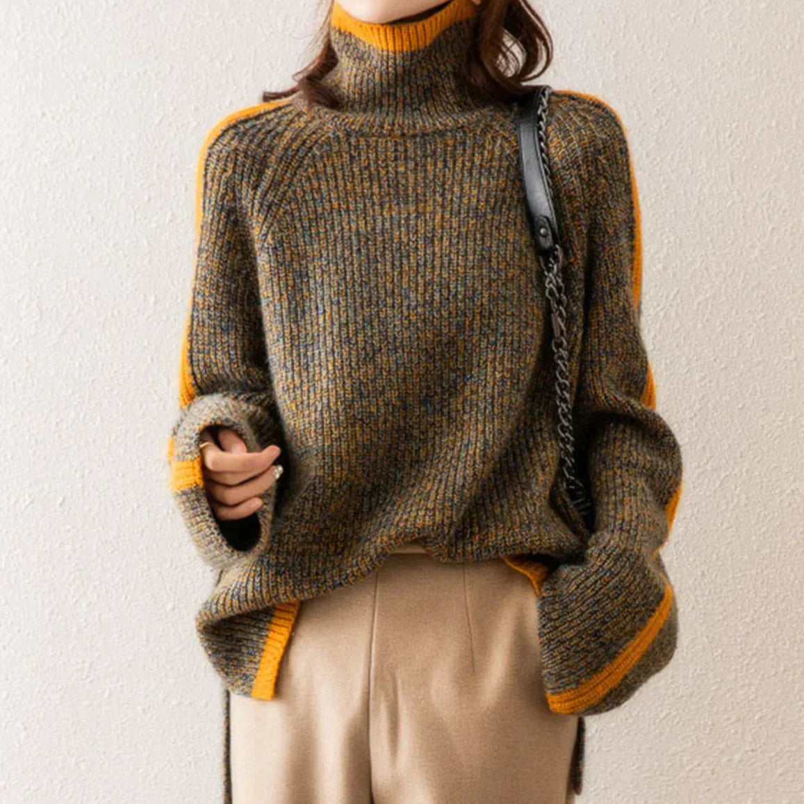 Turtleneck Sweater for Women | Modern Fit 1