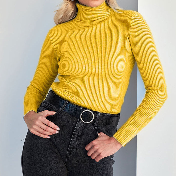 Turtleneck Sweater for Women | Soft Fabric, High Collar | Winter 3