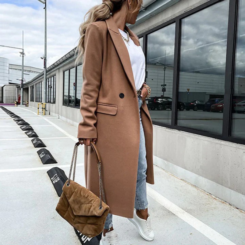 Women's Elegant Coat – Stylish Outerwear, Versatile & High-Quality Jacket