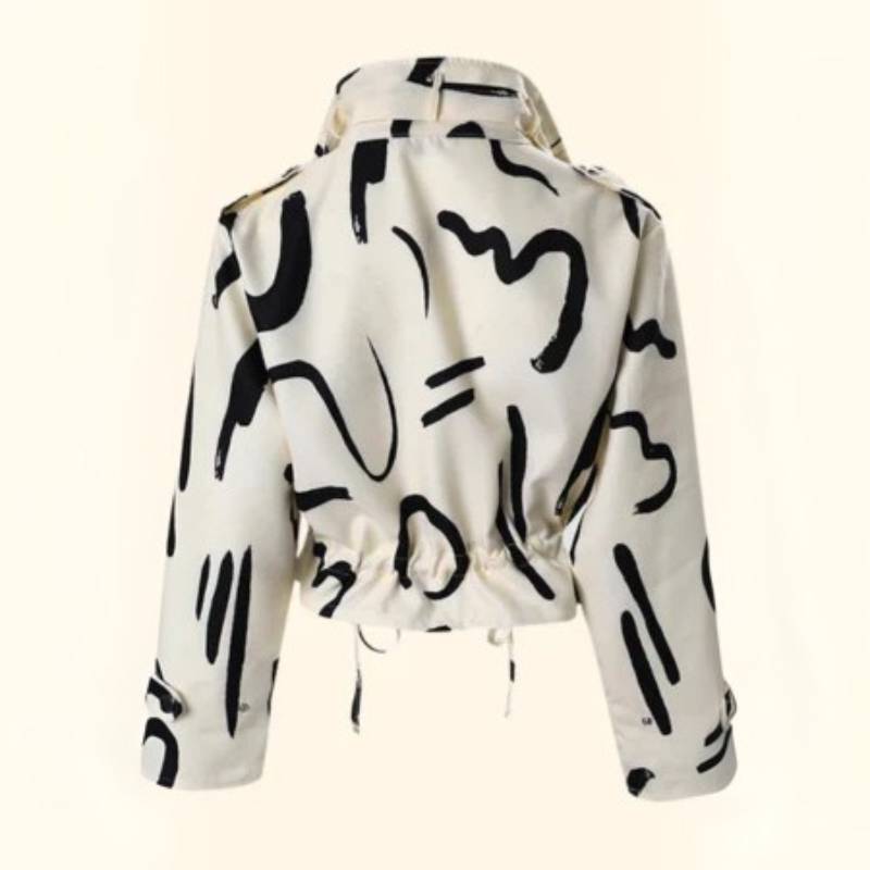 Women's Fashionable Vintage Jacket - Trendy Retro Outerwear for Every Season