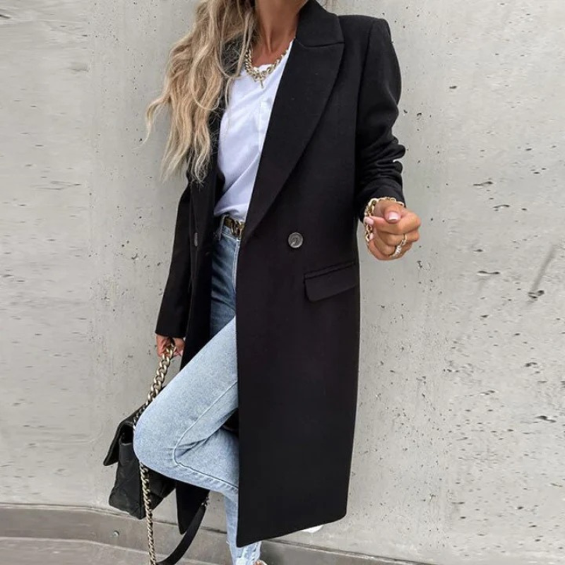 Women's Elegant Coat – Stylish Outerwear, Versatile & High-Quality Jacket