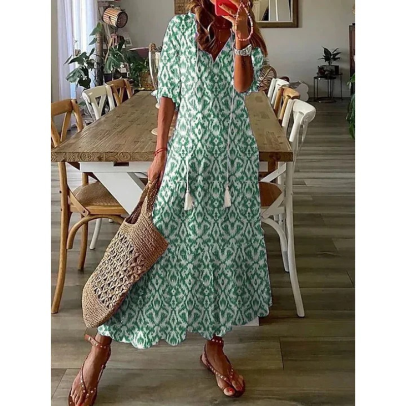 Floral Dress for Women – Elegant Summer Dress, Lightweight & Comfortable