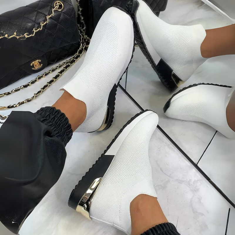 Women’s Slip-On Sneakers – Breathable, Comfortable Casual Sports Shoes