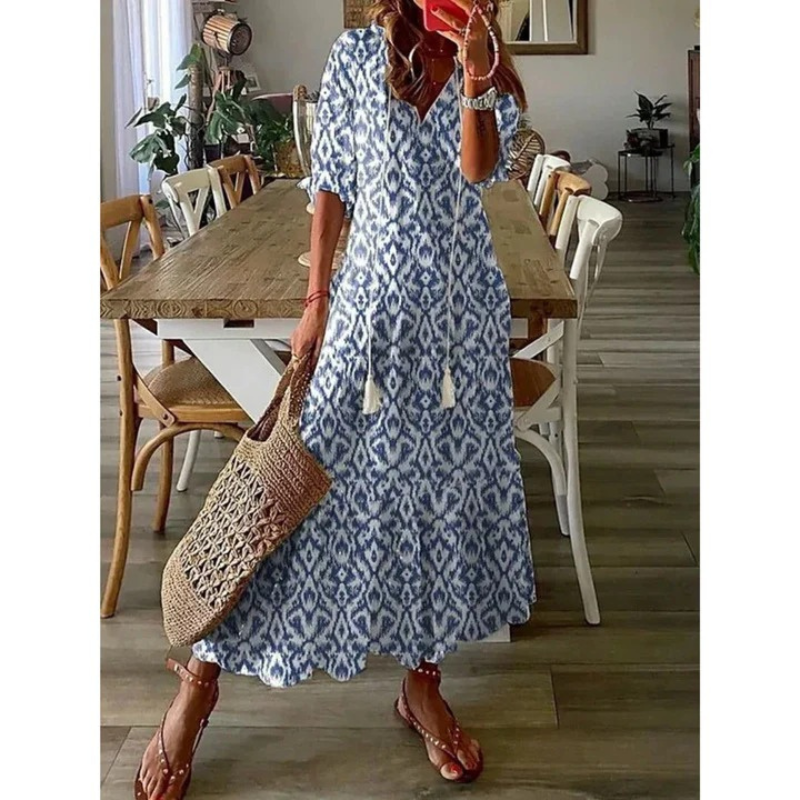 Floral Dress for Women – Elegant Summer Dress, Lightweight & Comfortable