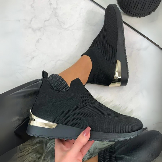 Women’s Slip-On Sneakers – Breathable, Comfortable Casual Sports Shoes
