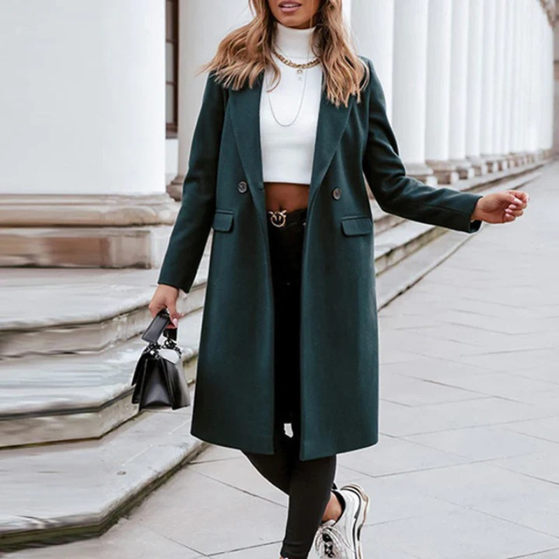 Women's Elegant Coat – Stylish Outerwear, Versatile & High-Quality Jacket