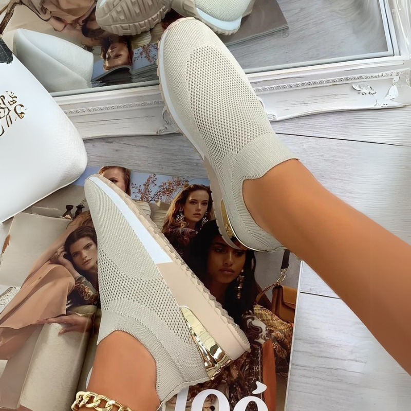 Women’s Slip-On Sneakers – Breathable, Comfortable Casual Sports Shoes
