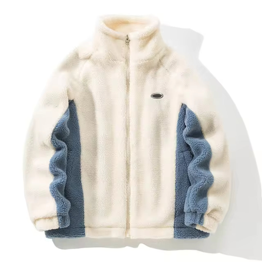 Vintage Jacket for Men | Comfortable Fit, Hip-Length | Beige