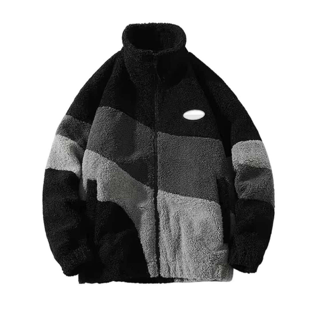 Vintage Jacket for Men | Comfortable Fit, Hip-Length | Black