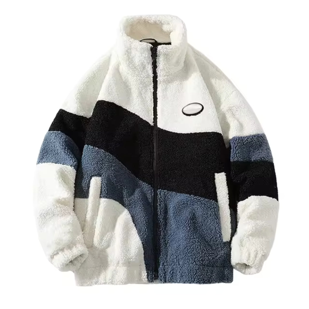Vintage Jacket for Men | Comfortable Fit, Hip-Length | White